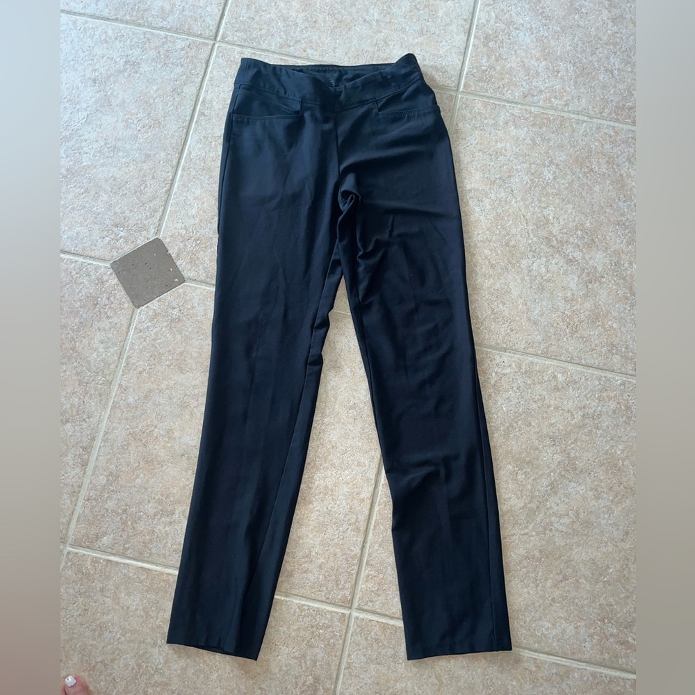 Adidas Black Straight Leg Pants